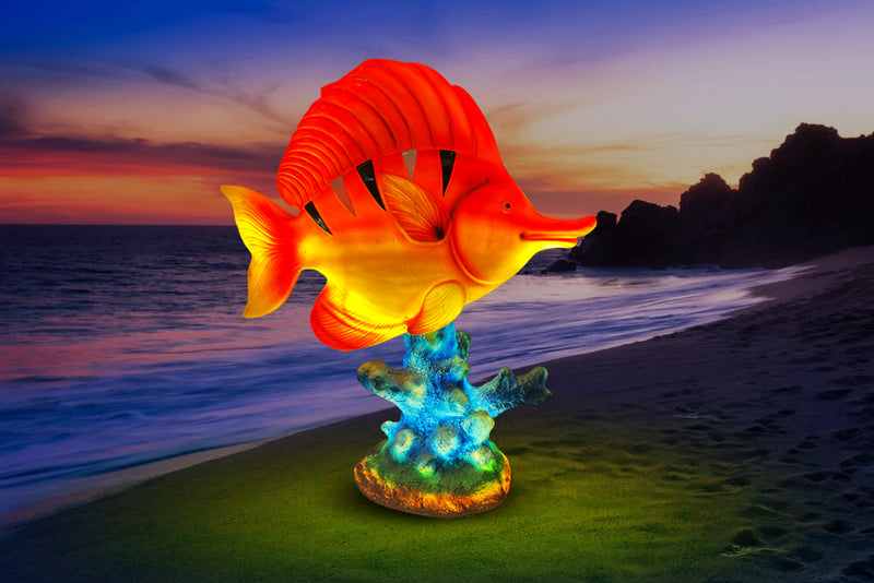 Glowing Gold Fish