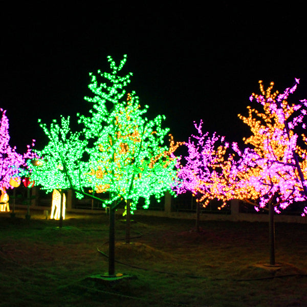 Glowing Cherry Trees | Stunning LED Garden Décor – Glow Garden