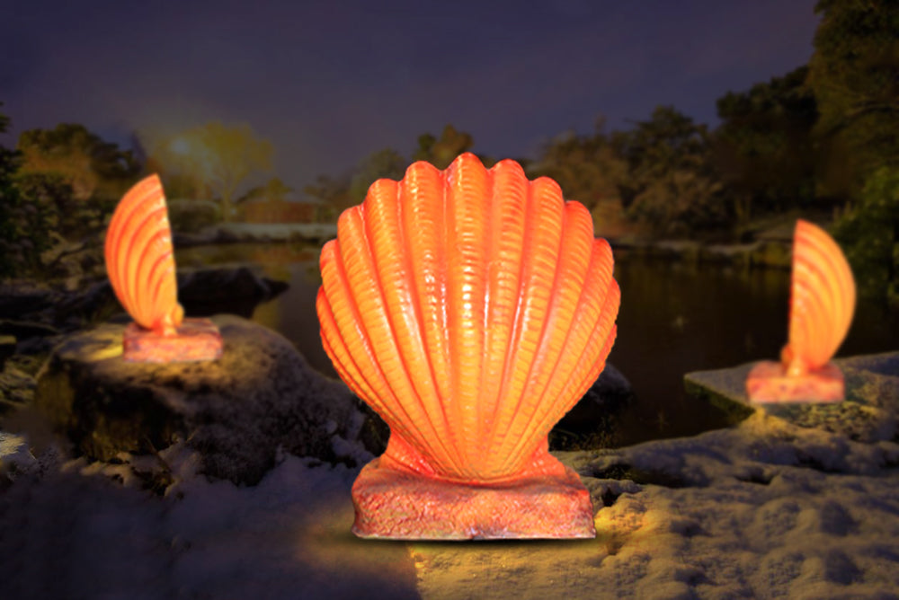 Glowing Closed Shells | Stunning LED Décor for Any Space – Glow Garden