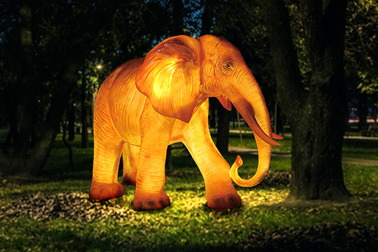 Glowing Elephant