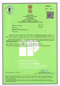 Certificate Of Registration Of Design