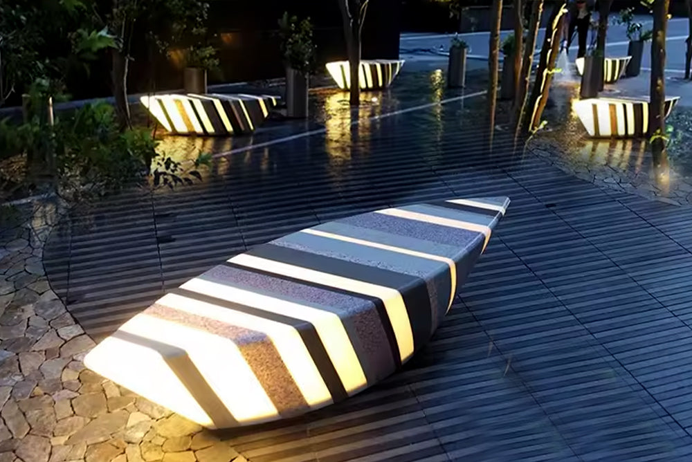 LED Ship Sitting Desk | Unique Glow Furniture Design – Glow Garden