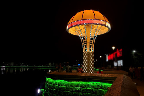 Glowing Parachute | Unique LED Outdoor Décor - Shop Now