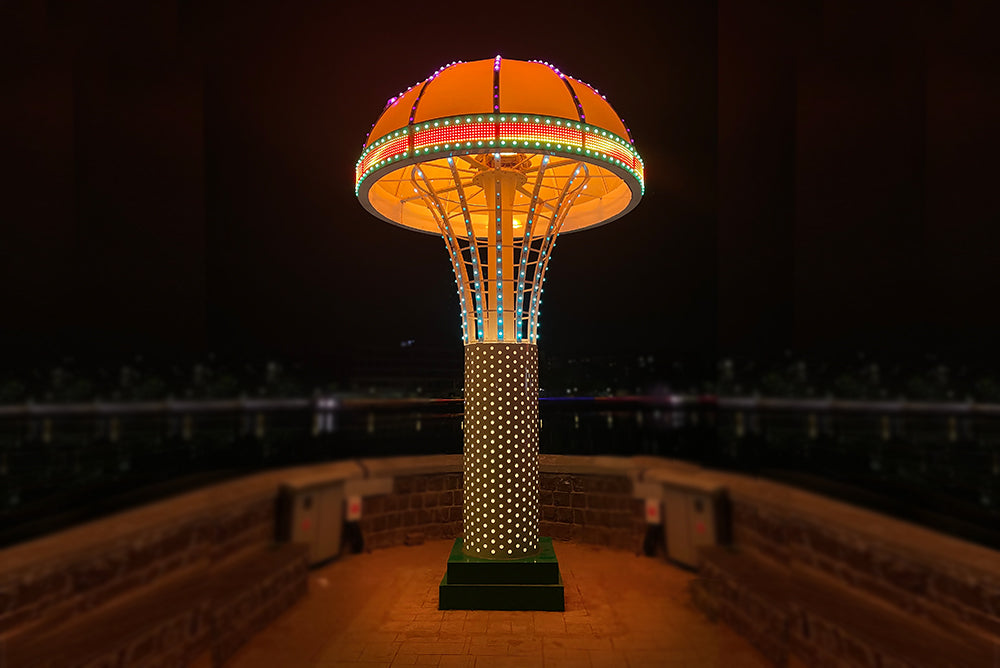 Glowing Parachute | Unique LED Outdoor Décor - Shop Now